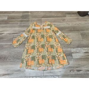 Haptics Boho knee length dress size S